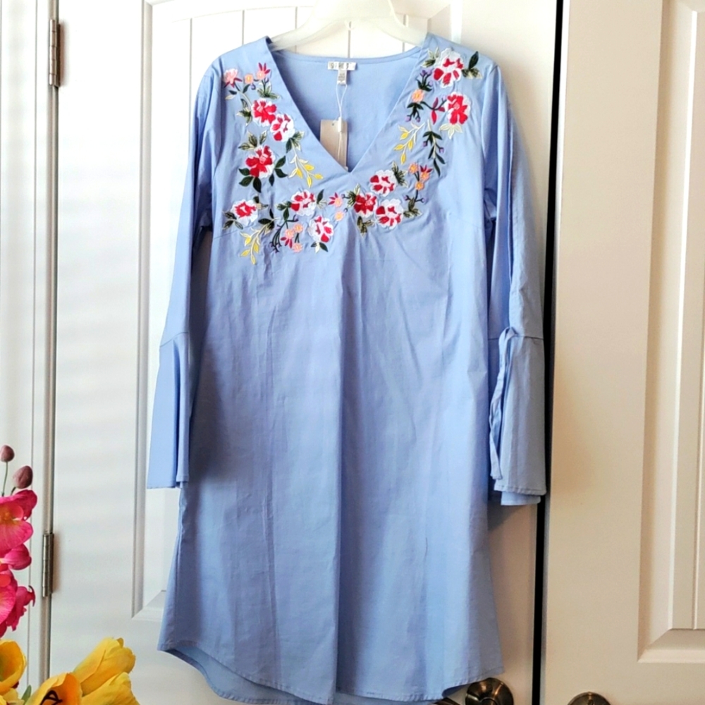 Ladies embroidered shirt.